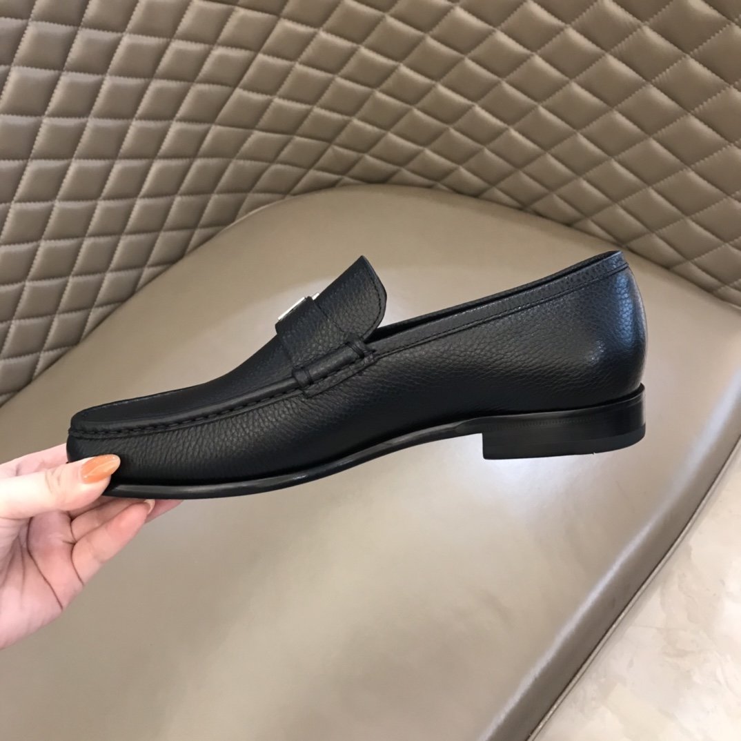 Ferragamo Black Shoes - PerfectKickZ