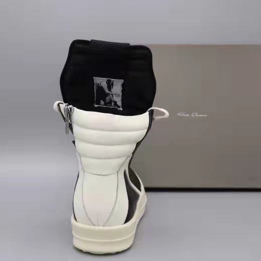 Rick Owens SS21 Phlegethon Geobacket In Black Full Grain - PerfectKickZ
