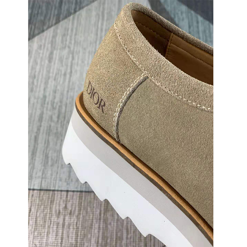 Dior Suede Oblique Jacquard Lace-Up Shoes - PerfectKickZ