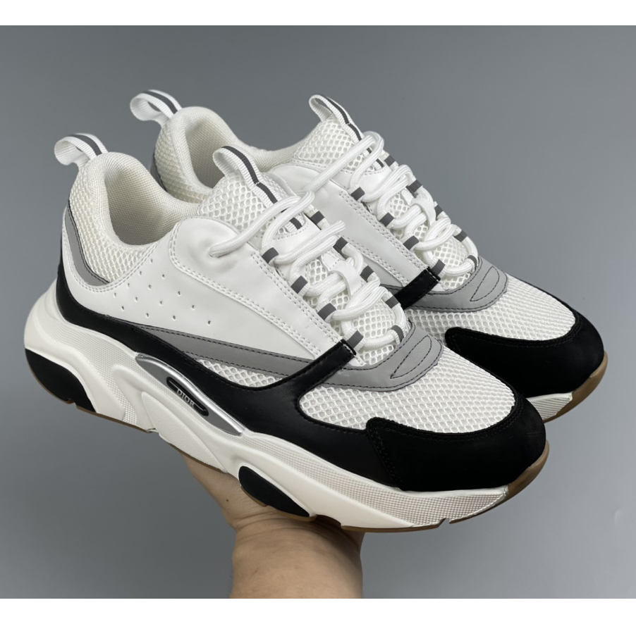 Dior B22 Sneaker White Black - PerfectKickZ