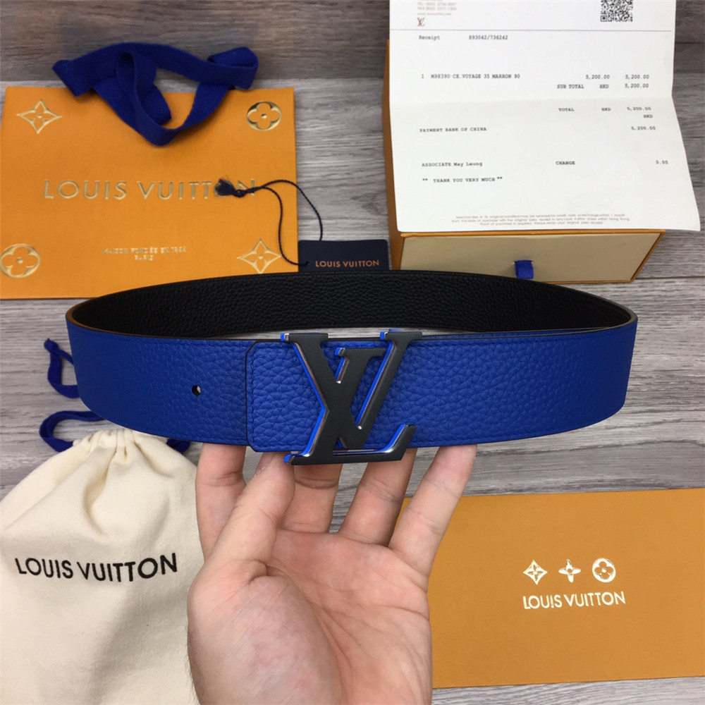 Louis Vuitton Optic 40MM Reversible Belt  - PerfectKickZ