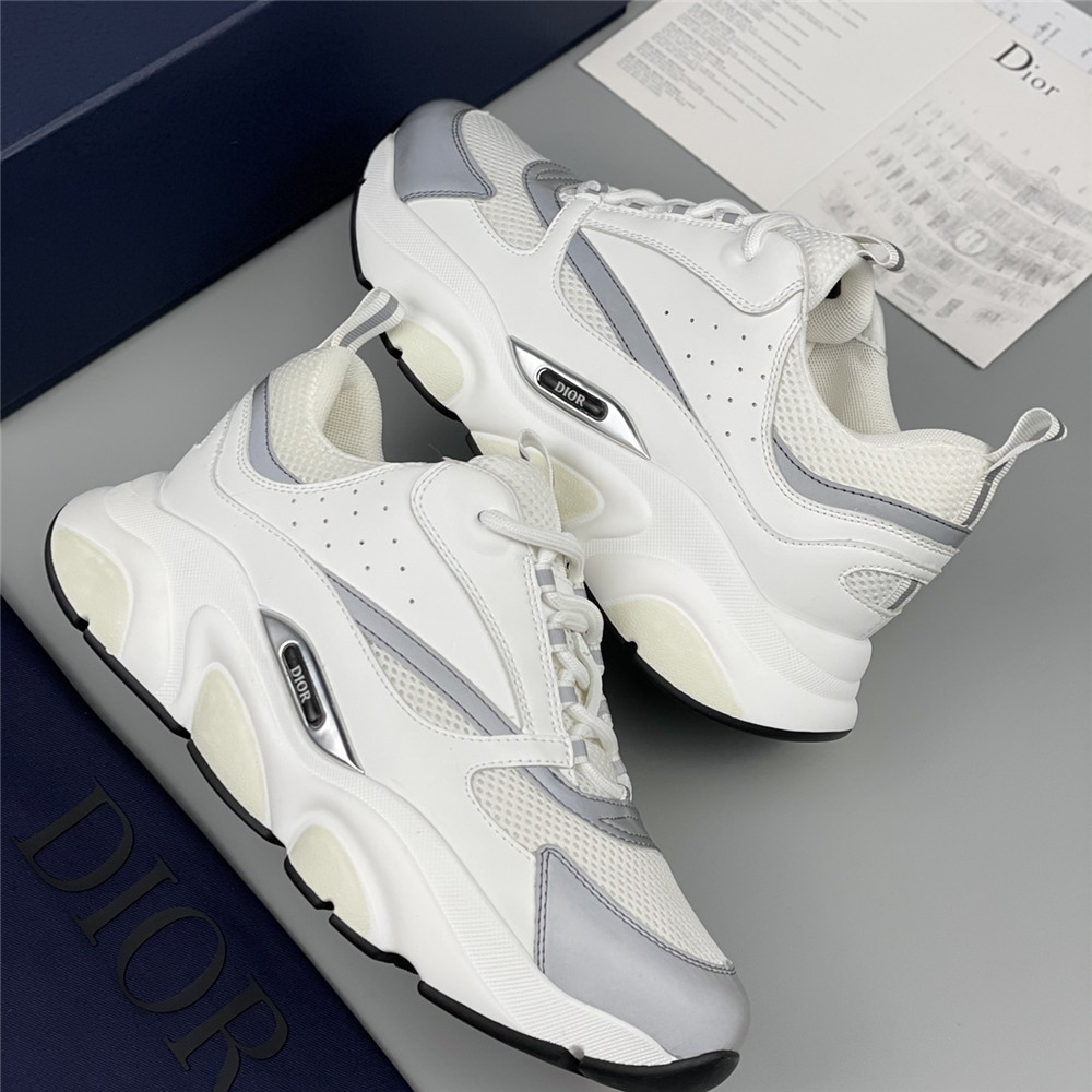 Dior B22 Low-top Sneaker In White - PerfectKickZ