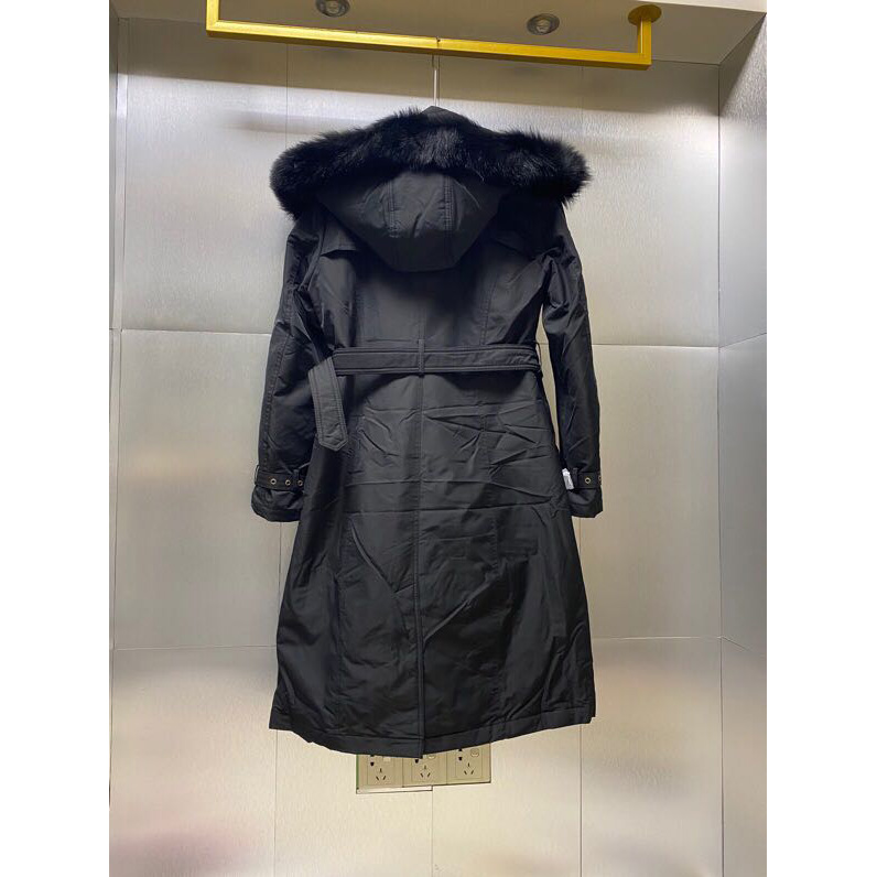 Burberry Belted Double-Breasted Quilted Shell Down Coat - PerfectKickZ