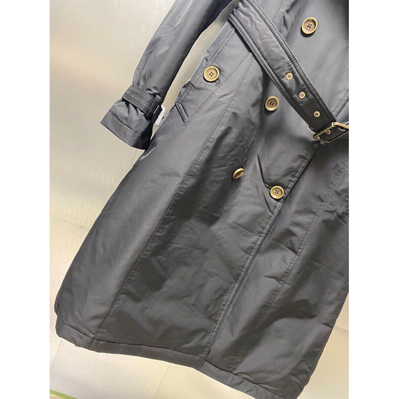 Burberry Belted Double-Breasted Quilted Shell Down Coat - PerfectKickZ