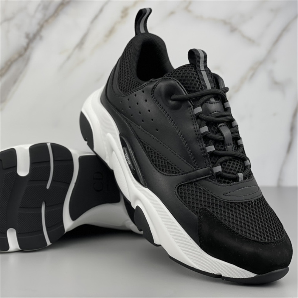 Dior B22 Low-top Sneaker In Black&White - PerfectKickZ