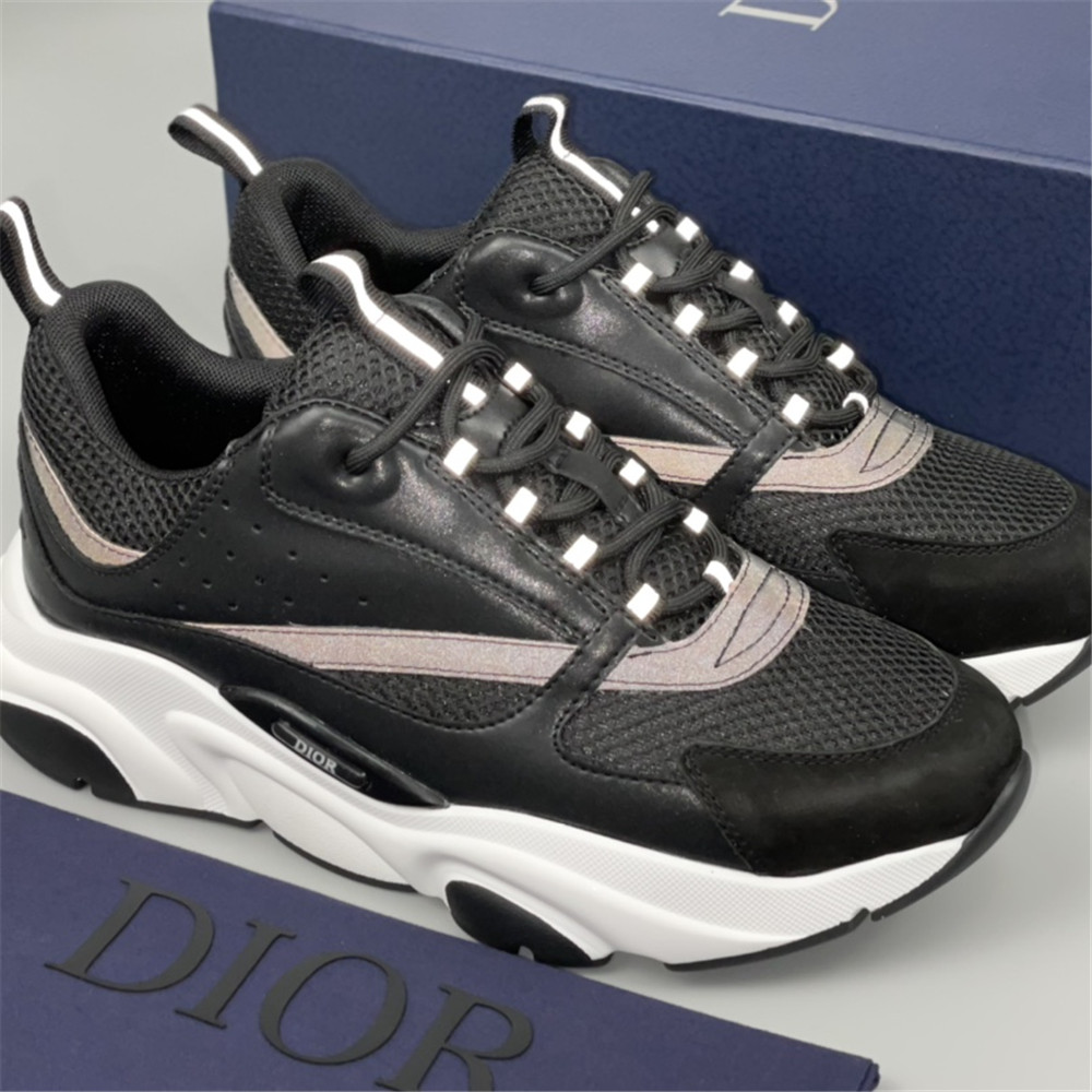 Dior B22 Low-top Sneaker In Black&White - PerfectKickZ