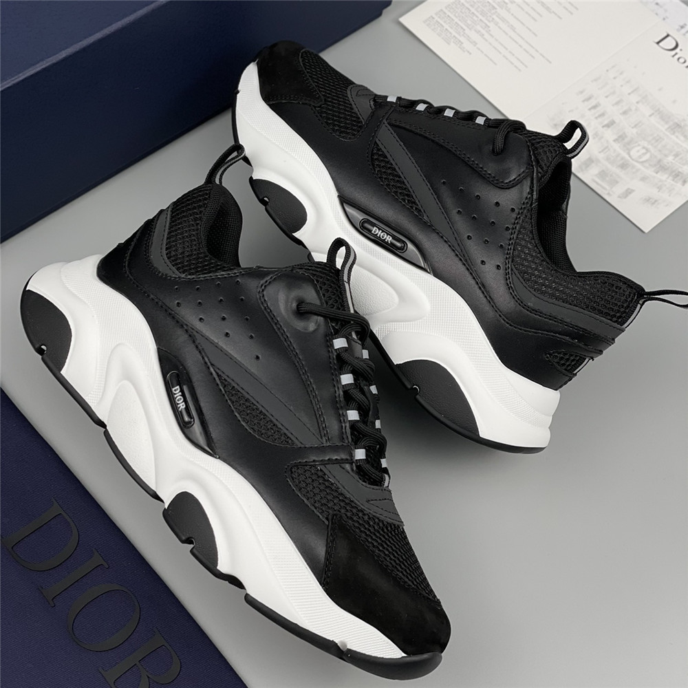 Dior B22 Low-top Sneaker In Black&White - PerfectKickZ
