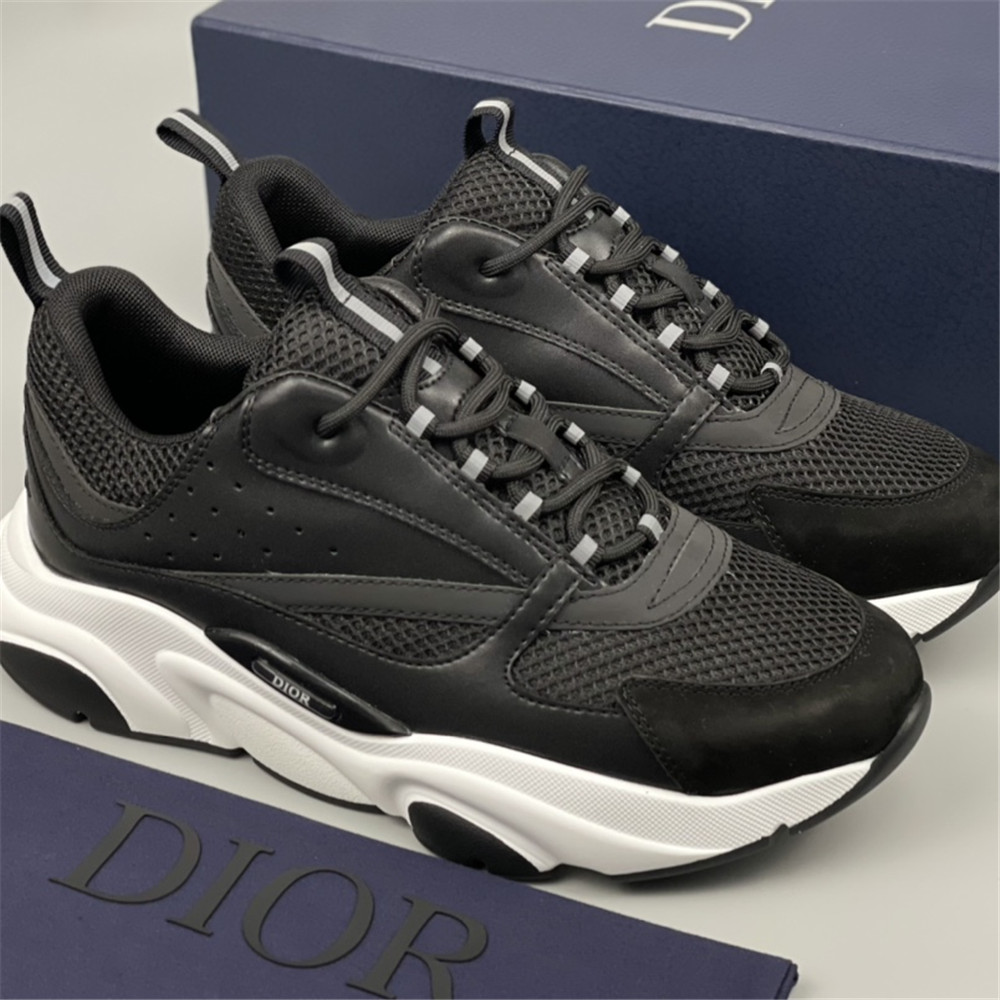 Dior B22 Low-top Sneaker In Black&White - PerfectKickZ