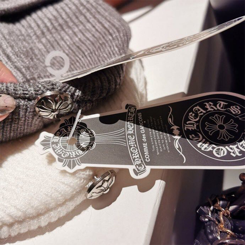 Chrome Heart Cross Beanie - PerfectKickZ