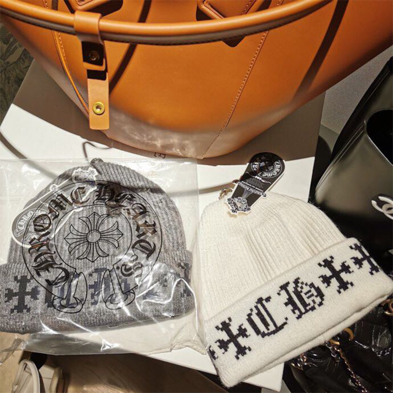 Chrome Heart Cross Beanie - PerfectKickZ
