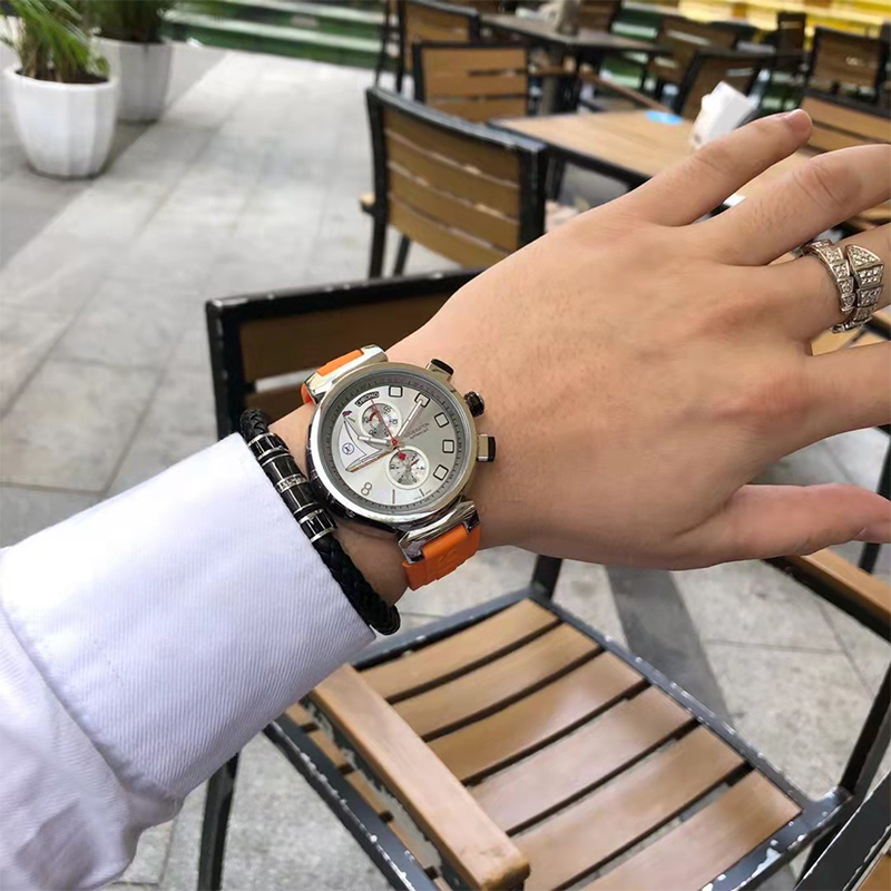 Louis Vuitton Chrono Watch 41MM - PerfectKickZ