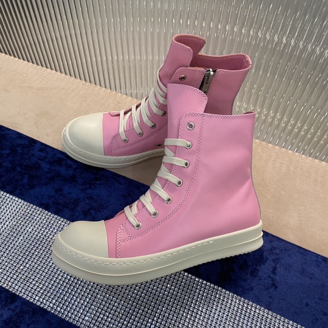 Rick Owens High Top Sneakers - PerfectKickZ