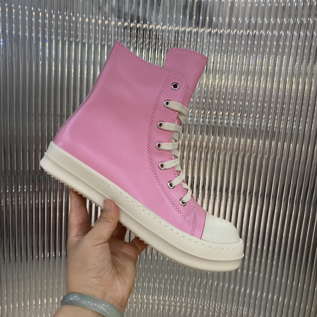 Rick Owens High Top Sneakers - PerfectKickZ