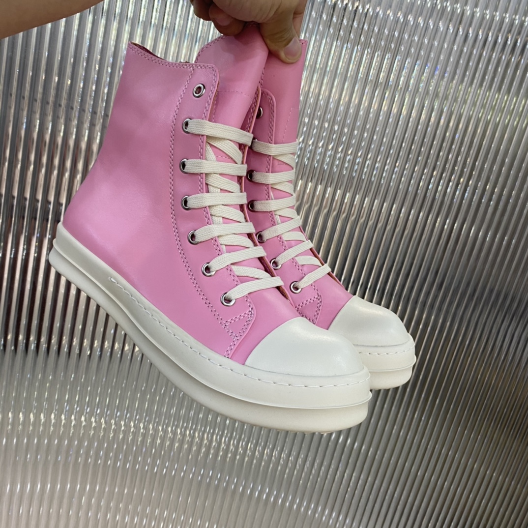 Rick Owens High Top Sneakers - PerfectKickZ