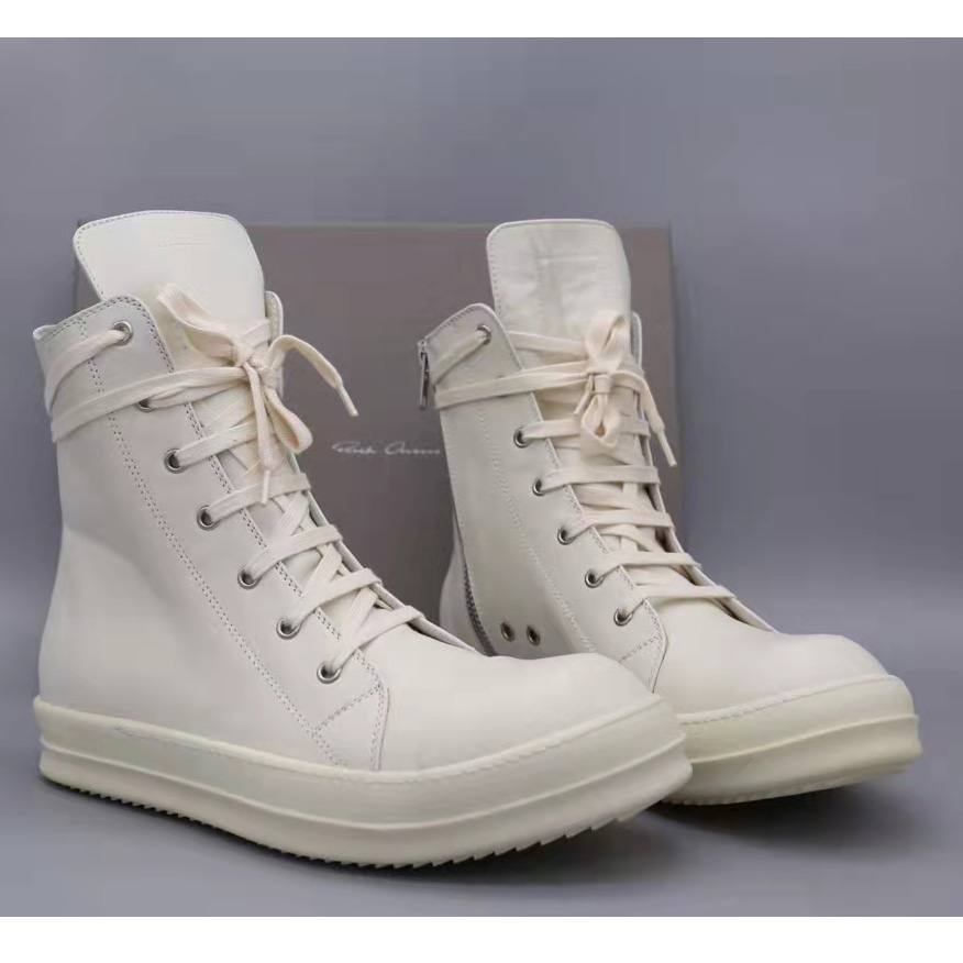 Rick Owens High Top Sneakers - PerfectKickZ