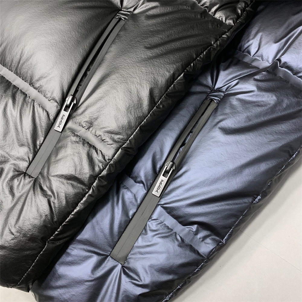 Prada Logo Print Zipper Down Jacket(Inseparable Hat) - PerfectKickZ