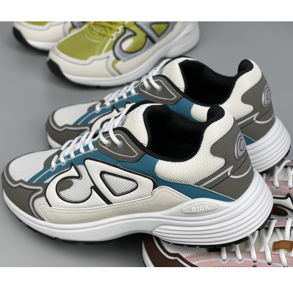 Dior B30 Sneaker White Mesh And Technical Fabric - PerfectKickZ