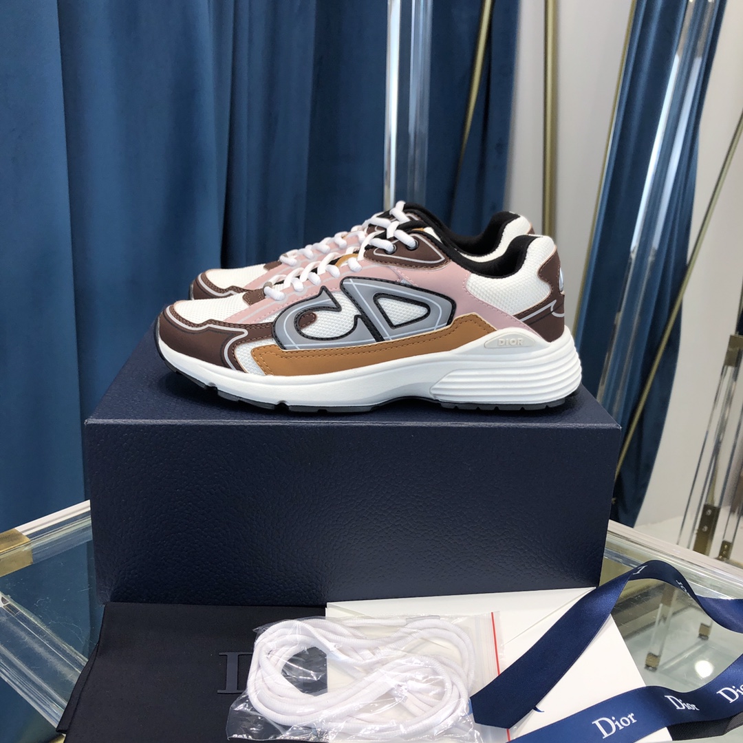 Dior B30 Sneaker White Mesh And Technical Fabric - 