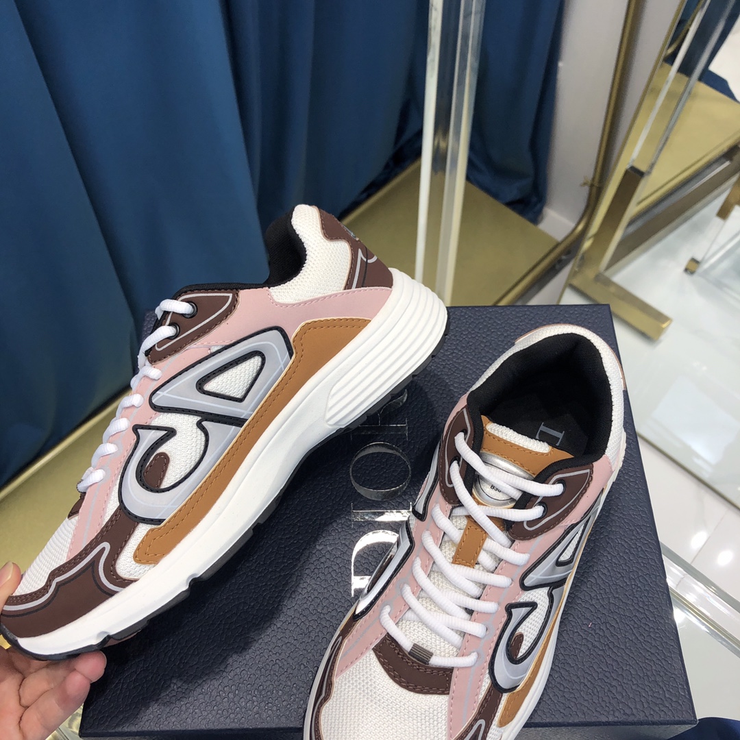Dior B30 Sneaker White Mesh And Technical Fabric - 