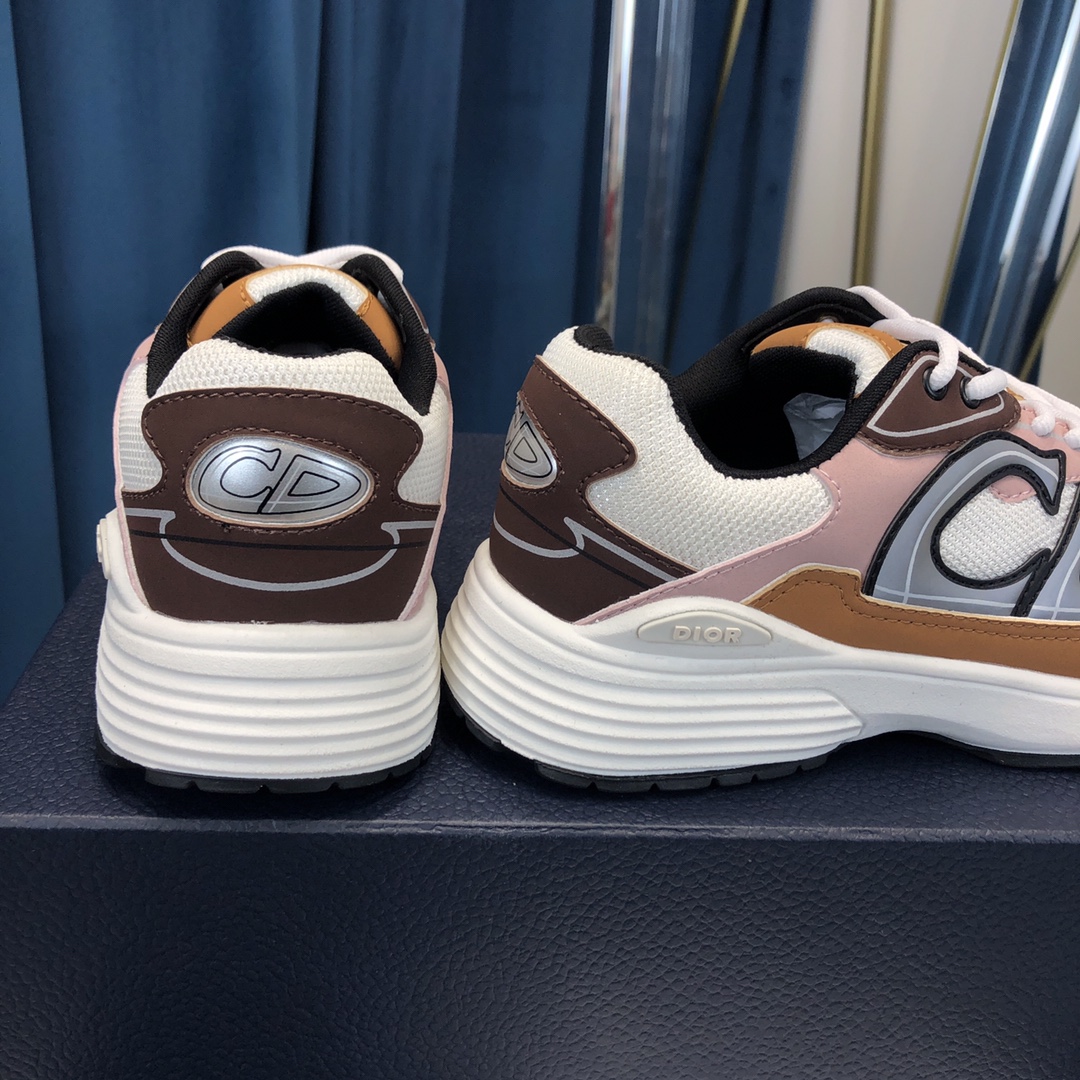 Dior B30 Sneaker White Mesh And Technical Fabric - 
