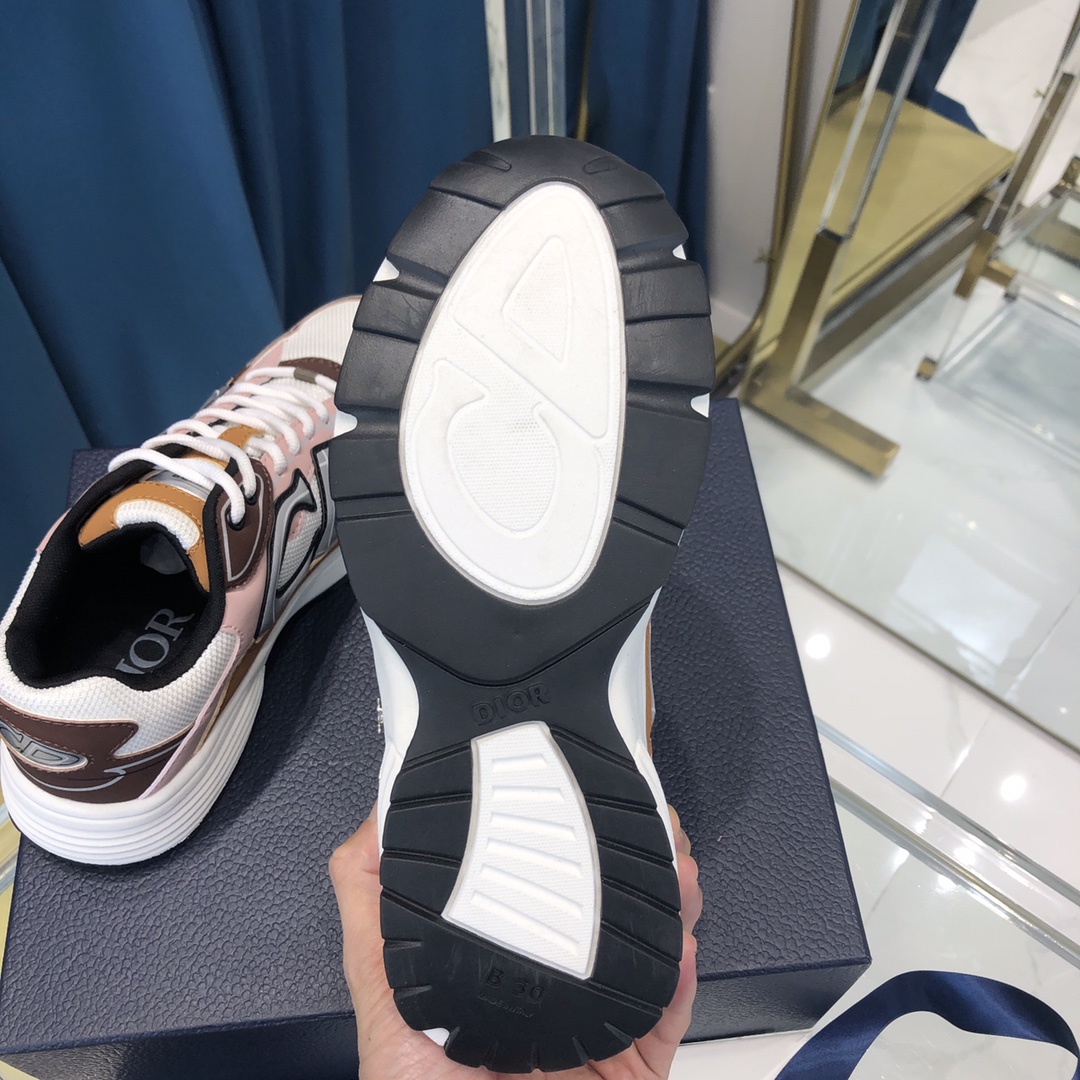 Dior B30 Sneaker White Mesh And Technical Fabric - 