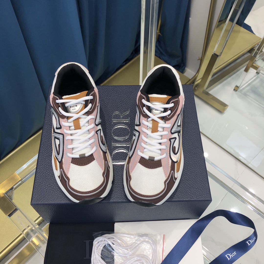 Dior B30 Sneaker White Mesh And Technical Fabric - 
