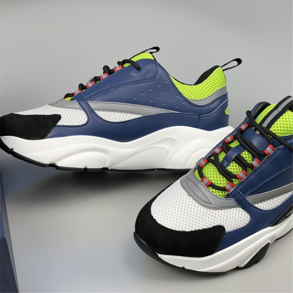 Dior B22 Low-top Sneaker In Blue&Green - PerfectKickZ