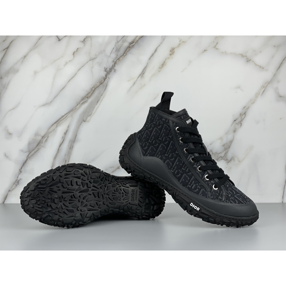 Dior B28 High-top Sneaker In Black - PerfectKickZ