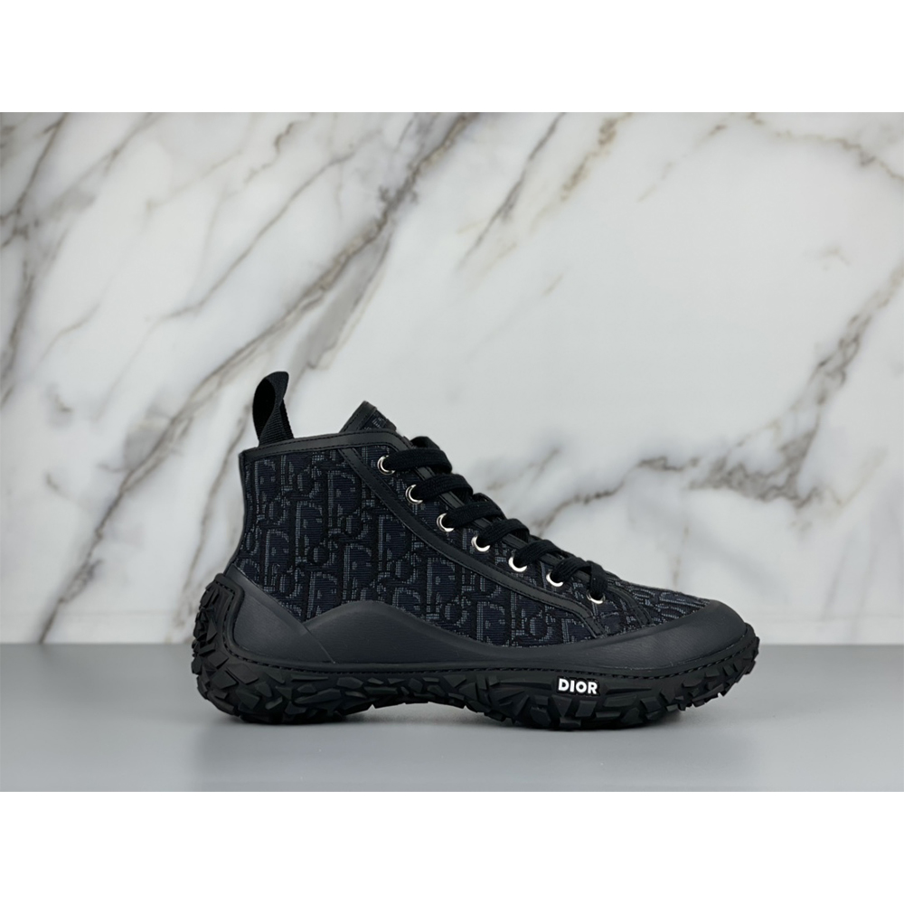 Dior B28 High-top Sneaker In Black - PerfectKickZ