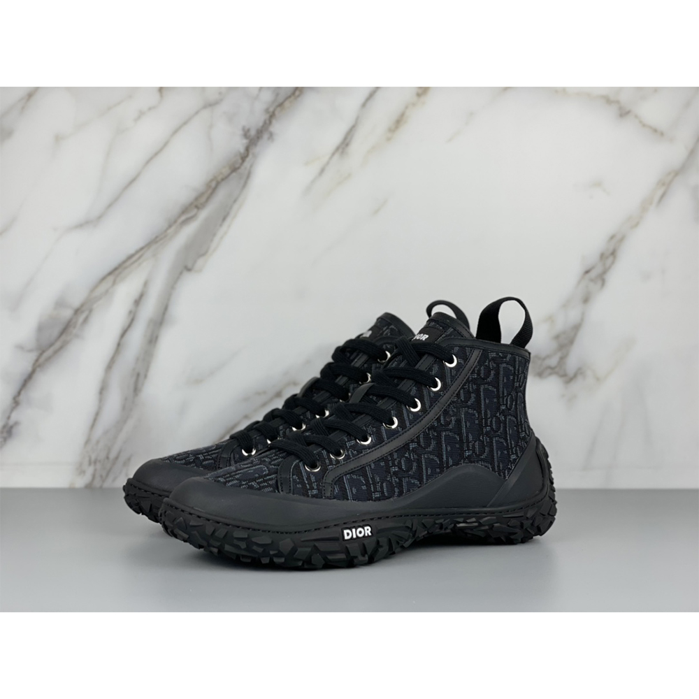 Dior B28 High-top Sneaker In Black - PerfectKickZ