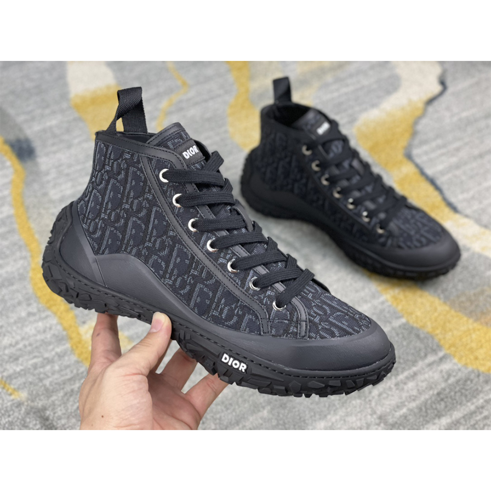 Dior B28 High-top Sneaker In Black - PerfectKickZ