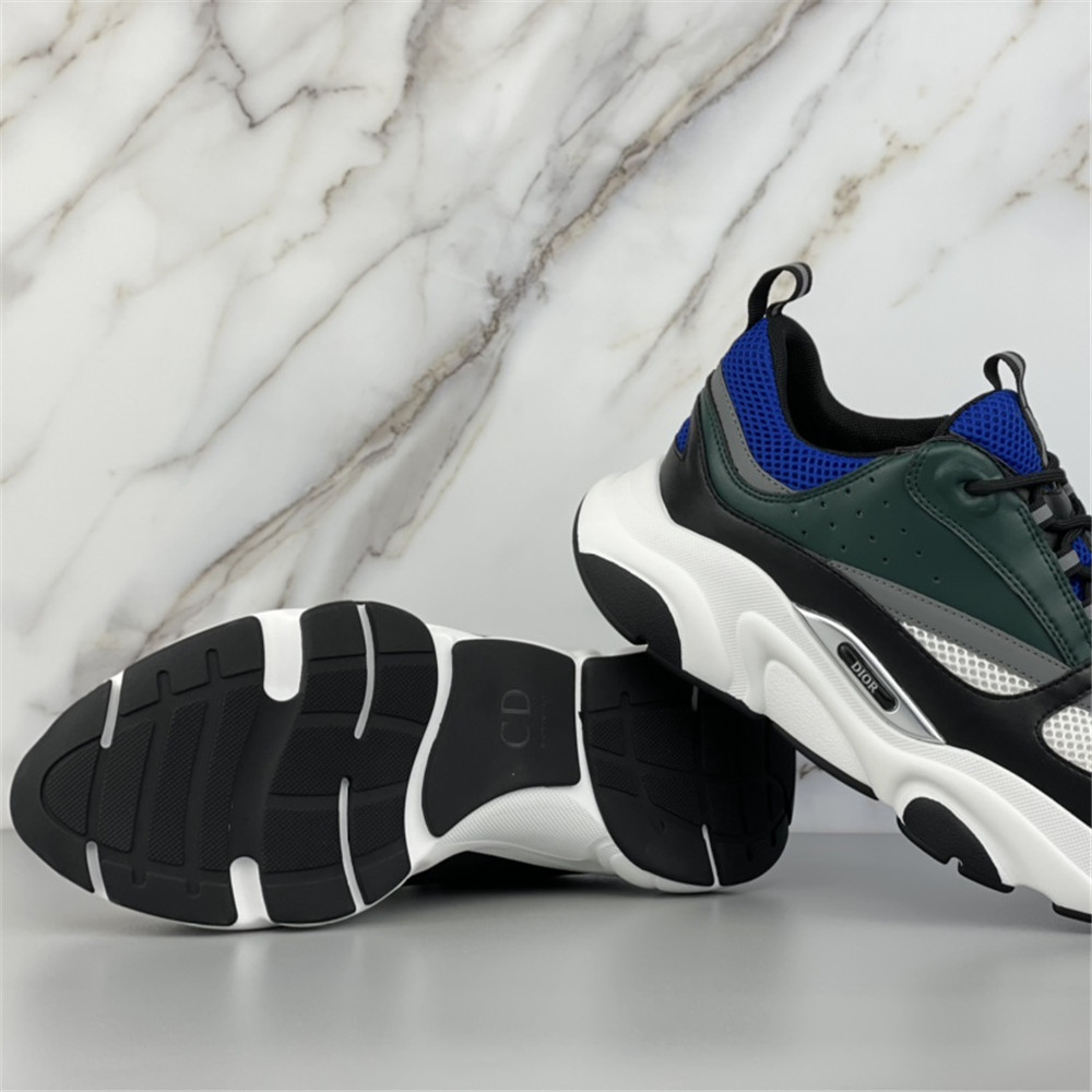 Dior B22 Low-top Sneaker In Green&Blue - PerfectKickZ