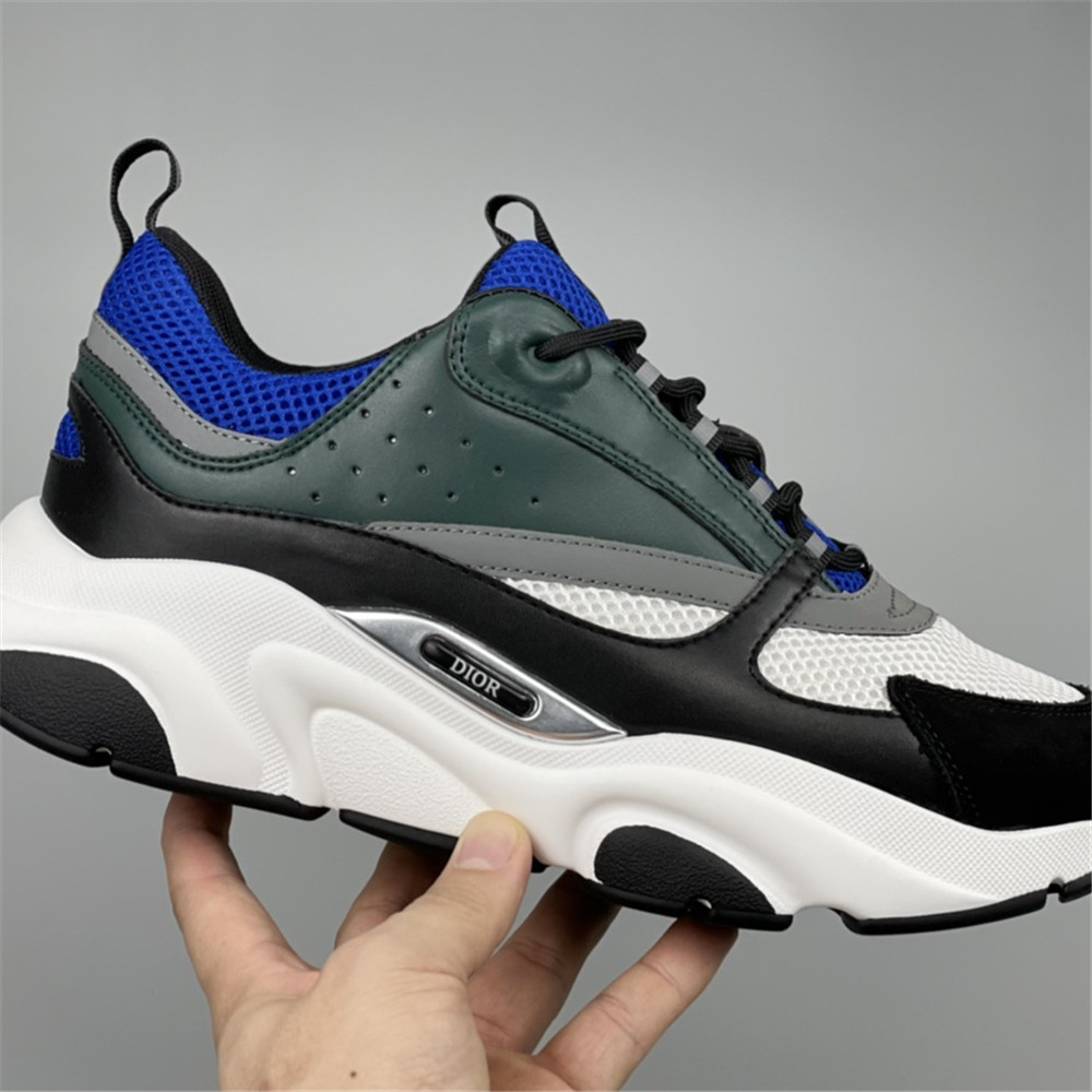 Dior B22 Low-top Sneaker In Green&Blue - PerfectKickZ
