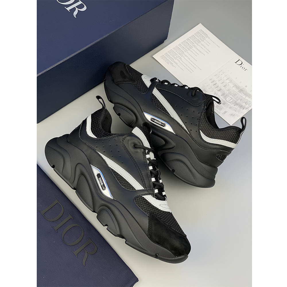 Dior B22 Low-top Sneaker In All Black - PerfectKickZ
