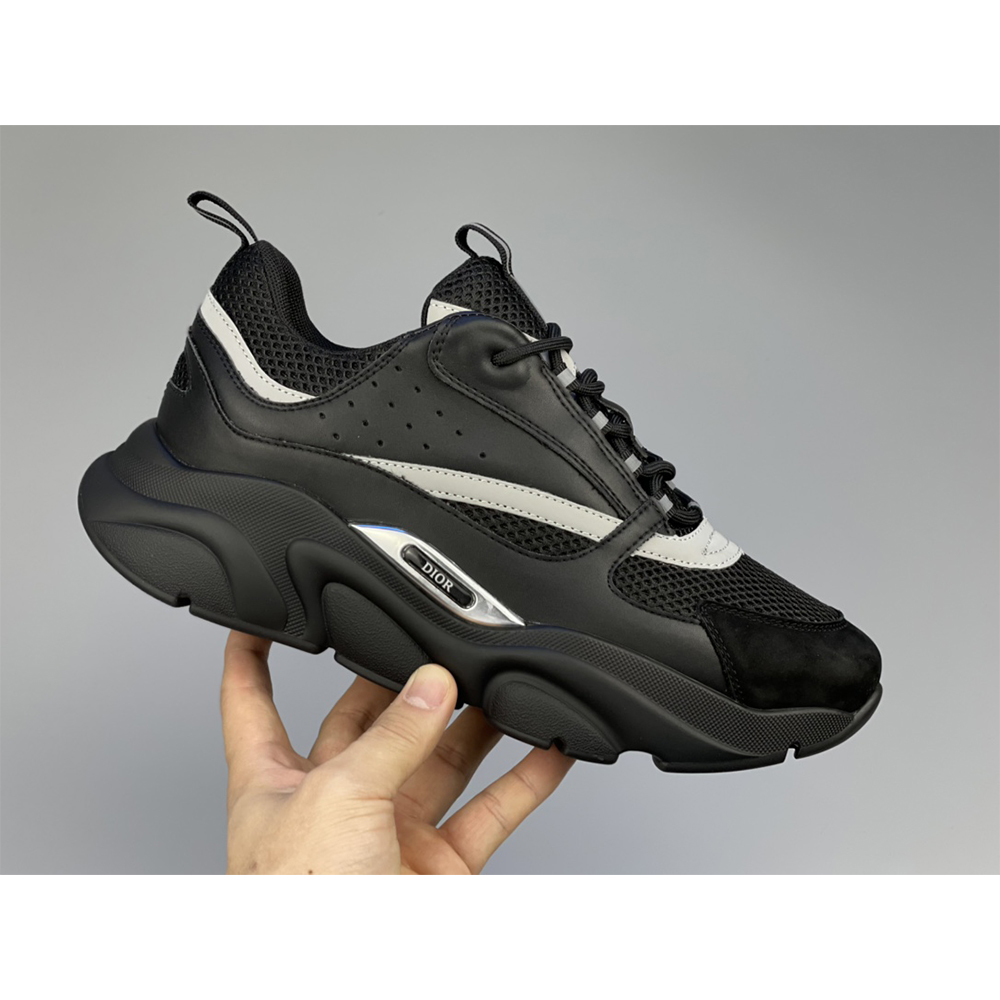 Dior B22 Low-top Sneaker In All Black - 