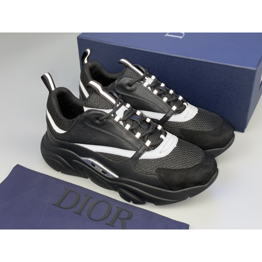 Dior B22 Low-top Sneaker In All Black - 