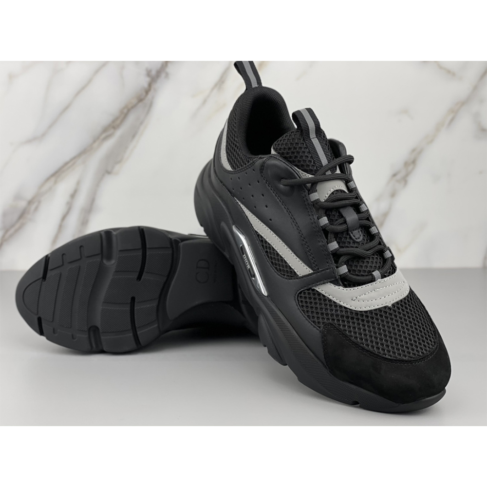 Dior B22 Low-top Sneaker In All Black - 