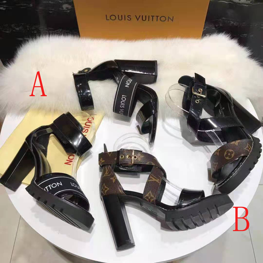 Louis Vuitton  Monogram Sandals - PerfectKickZ