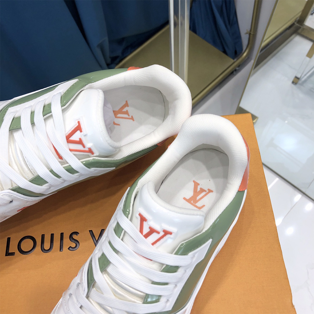 Louis Vuitton Trainer Sneaker White - PerfectKickZ