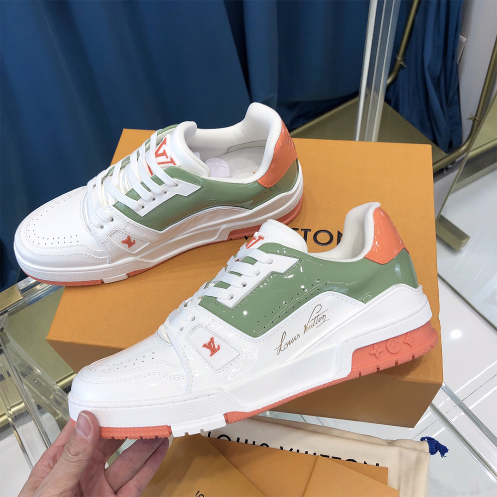 Louis Vuitton Trainer Sneaker White - PerfectKickZ