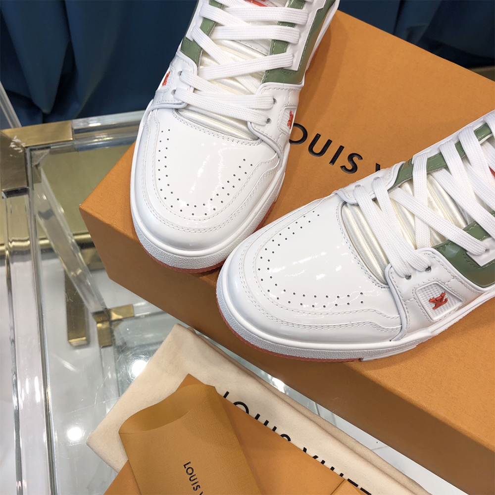 Louis Vuitton Trainer Sneaker White - PerfectKickZ