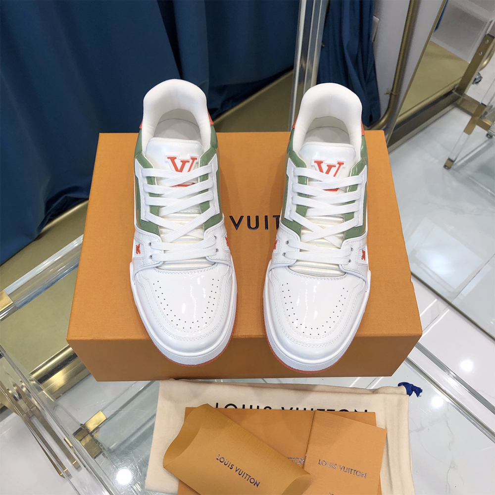 Louis Vuitton Trainer Sneaker White - PerfectKickZ