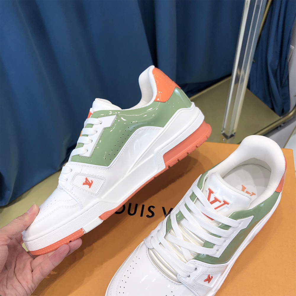 Louis Vuitton Trainer Sneaker White - PerfectKickZ