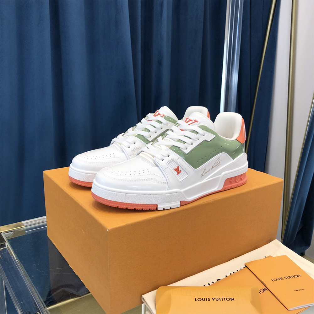 Louis Vuitton Trainer Sneaker White - PerfectKickZ
