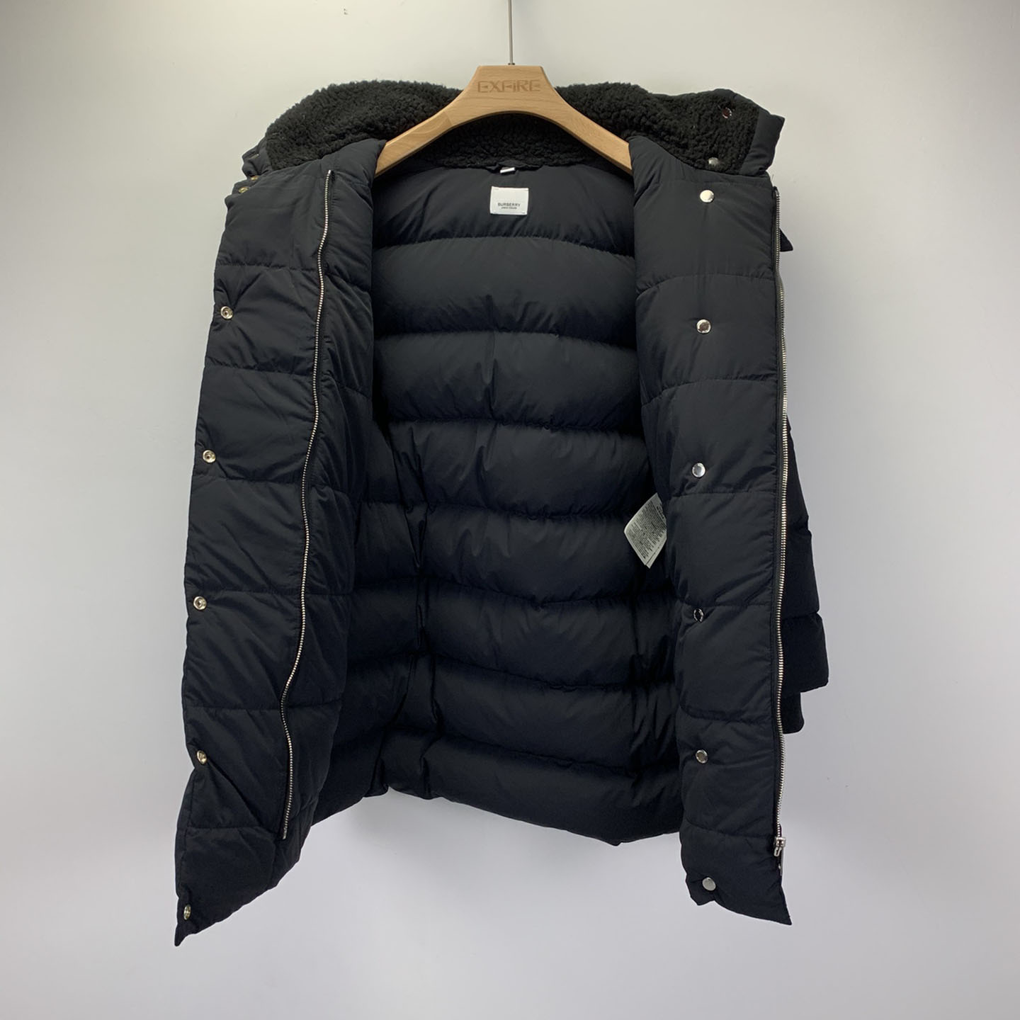 Burberry Belted Long Down Jacket - PerfectKickZ