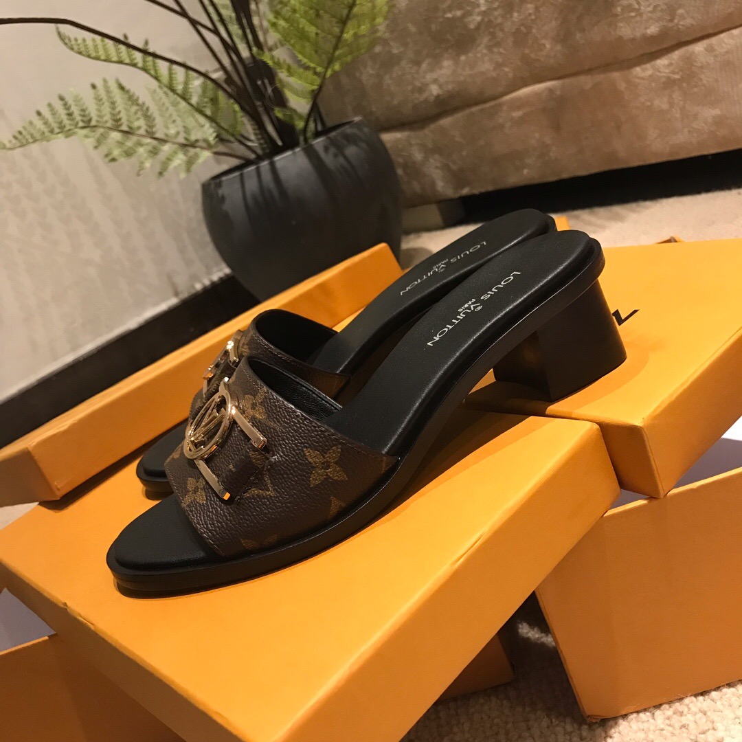 Louis Vuitton Women's Monogram Sandals - PerfectKickZ