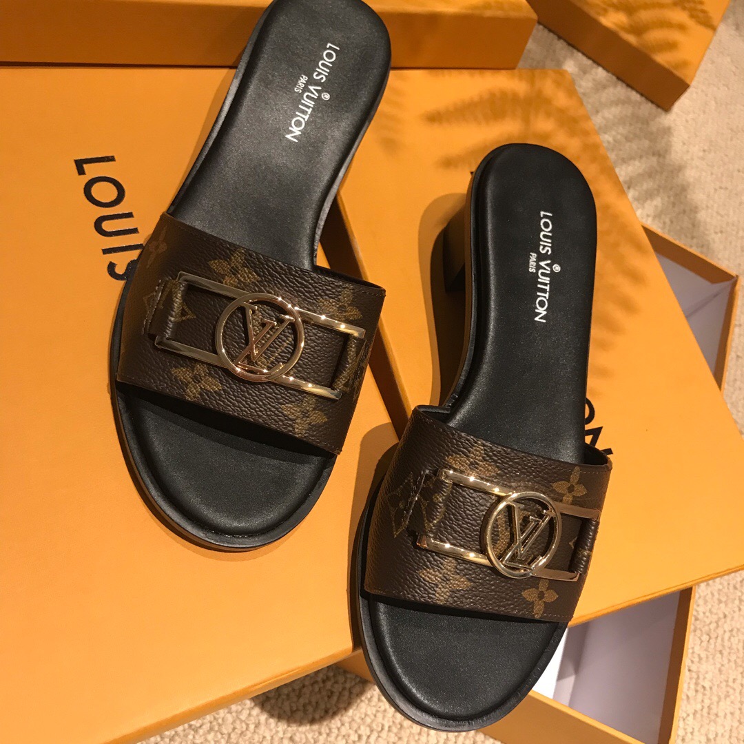 Louis Vuitton Women's Monogram Sandals - PerfectKickZ