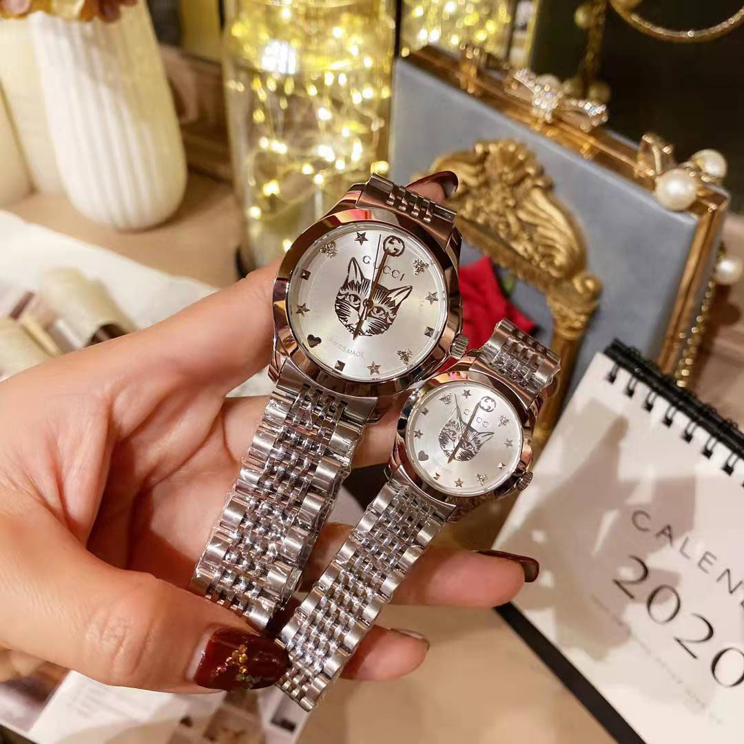 Gucci G-Timeless Watch Size 38 And 28 - PerfectKickZ