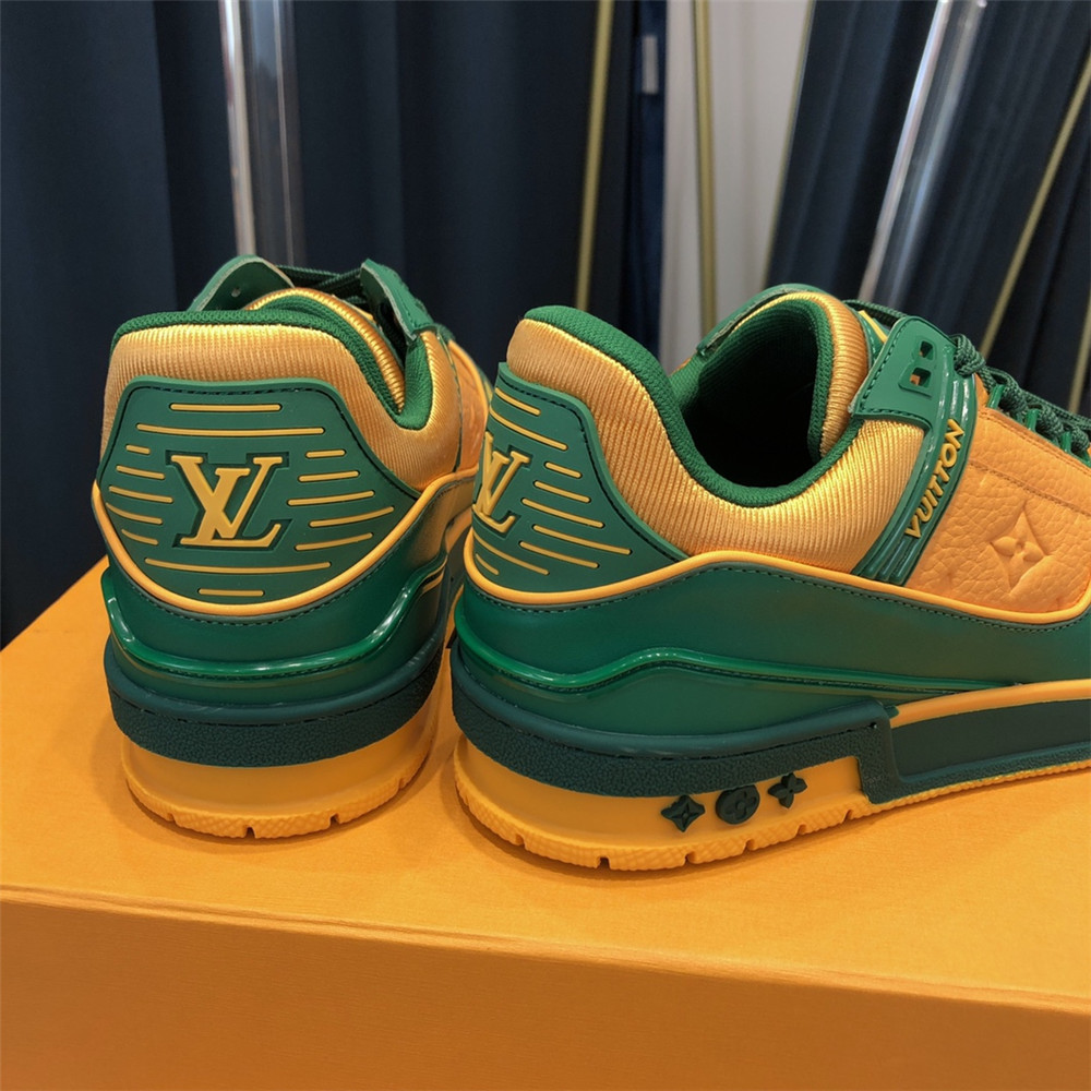 Louis Vuitton Trainer Sneaker In Blue&White - PerfectKickZ
