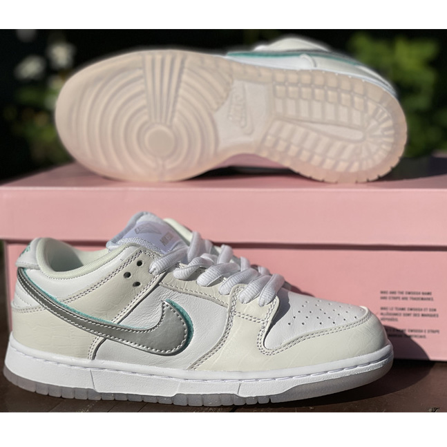 Diamond X Nike SB Dunk Low "White" - 